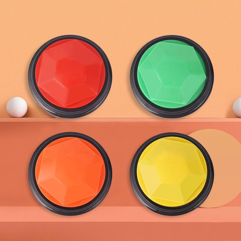 Hundträningsknappar Inspelningsbara Interaktiva Leksaker för Husdjur Bärbara Tal-knappar för Husdjurskommunikation