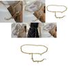 Elegant Gold Metal Chain Waist Chain For Women Fashionable With Skirts And Pants