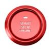 2pc Red Keyless Engine Push Start Button & Surrounding Ring For -up Mazda 3