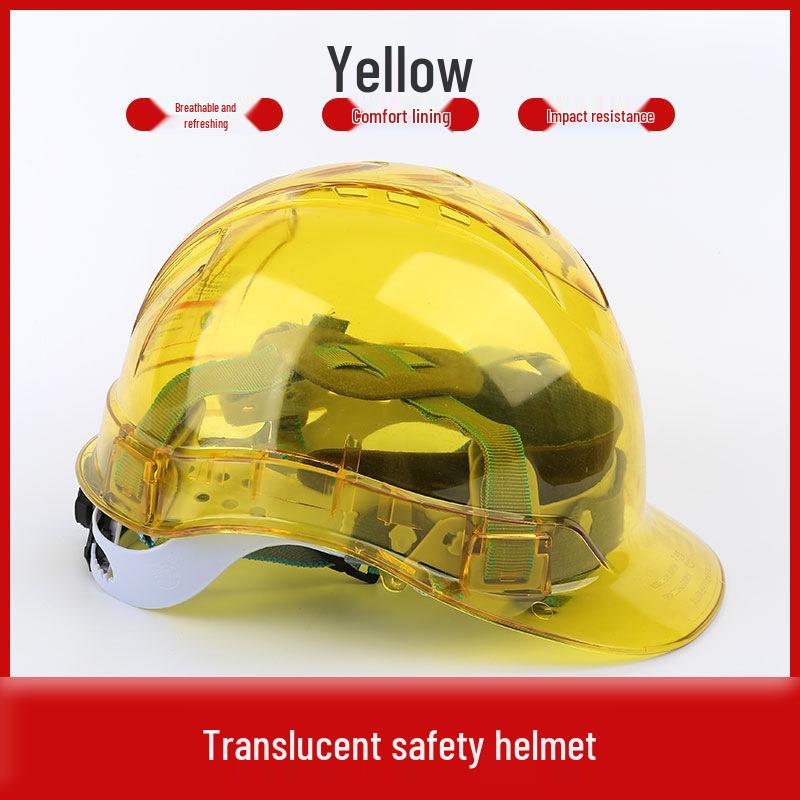 Men’s Anti-Smash Breathable Safety Helmet for Construction, Climbing, and Night Riding