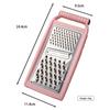 Food Grade Stainless Steel Grater Sharp Blades Non Slip Handle Shredder for Cheese Vegetables Kitchen Use