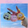 Pig Squeak Panda Chicken Plush Keychain Cartoon Animal Pendant Decoration Gift