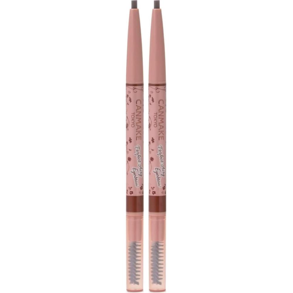 Canmake Perfect Airy Eyebrow 02 02 Натуральный коричневый 0.29г X 2