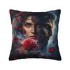 Custom Anime Beauty And The Beast Disney Nordic Throw Pillow Covers Decoration Cartoon Kawaii Romantic Fantasy Film Car Cushion