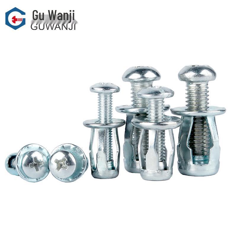 Plastic Petal Nut Expansion Screw for Hollow Sheet Metal - Fixed Lantern Rivet Expansion Bolt