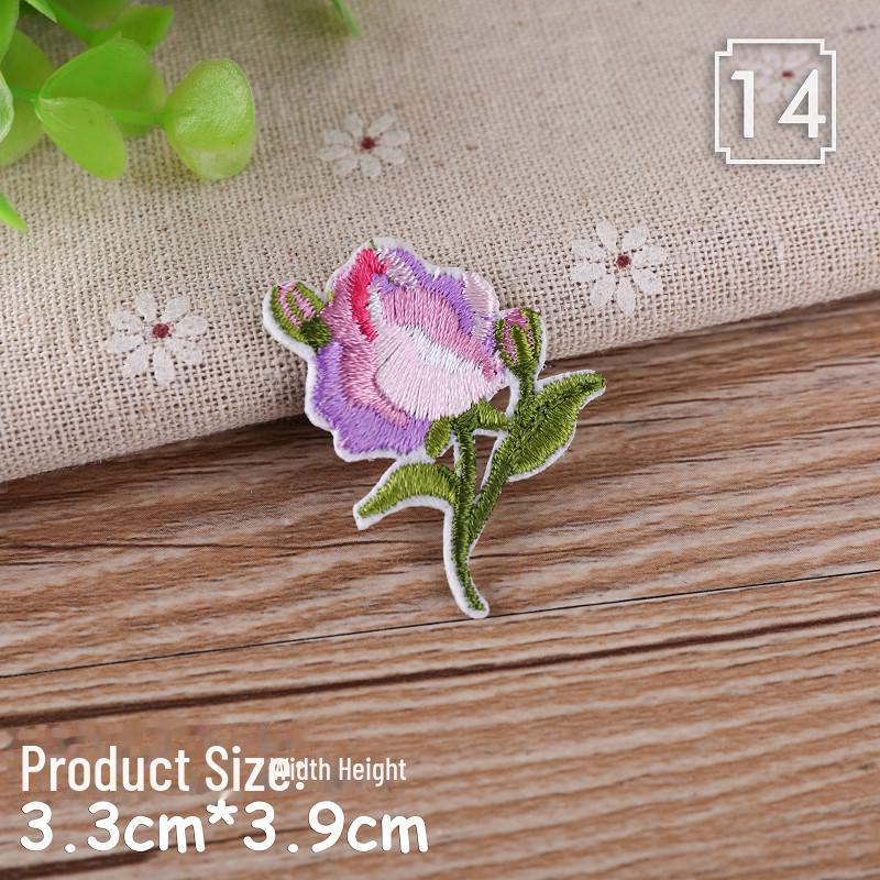 

Изысканная японская цветочная вышитая нашивка для ремонта и украшения одежды