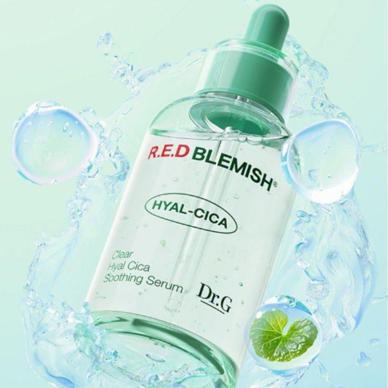 Dr.G Red Blemish Clear Hyal Cica Soothing Serum Hydrating Calming Facial Serum 50ml