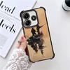 Hunting Fishing Man Plating Phone Case For Xiaomi Redmi Note 14 15 Pro Plus 13 12 11 11S 11T 10 9S 9 5G Anti-Fall Airabag Cover