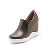 White Wedge Shoes Women Sneakers Spring Autumn Hidden Heels Ladies Loafers Shoes Casual Comfort Wedges Platform Female Shoes