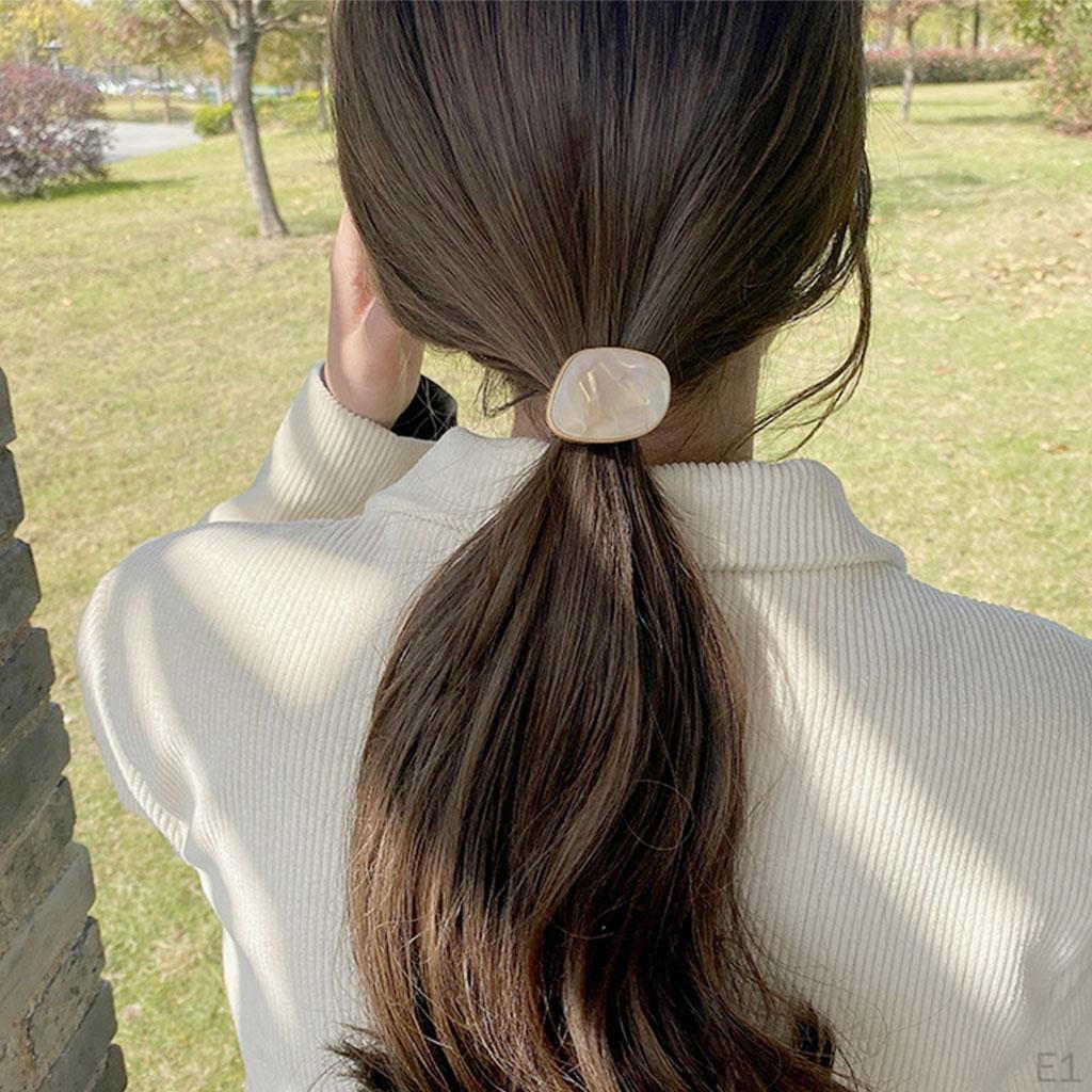 Hair Bands Accessories Women Ponytail Holder Elegant Elastic Ties