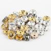 Für Schmuckherstellung DIY Halskette 50 Stück/Los 4/6/8/10mm Schmuckzubehör Strass Kristall Spacer Beliebte Lose Perlen Rund Rondell Handgefertigt