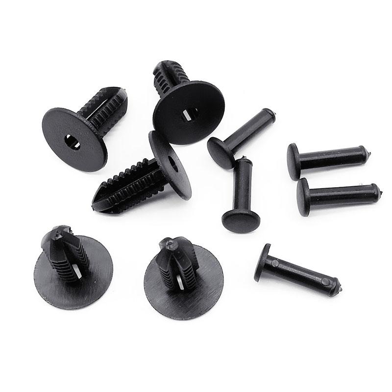 100x Bumper Cover Fender Screw Rivets Fixed Fastener Clip For Opel Messer
