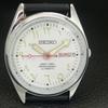 REFURBISHED VINTAGE SEIKO AUTOMATIC 6309A JAPAN MENS WHITE DIAL WATCH A442745-1