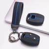 Premium Silicone Car Key Fob Cover For Honda Fit Civic Accord CRV HRV Jazz With Keychain Soft Silicone Car Interior Accessories Anti-Scratch