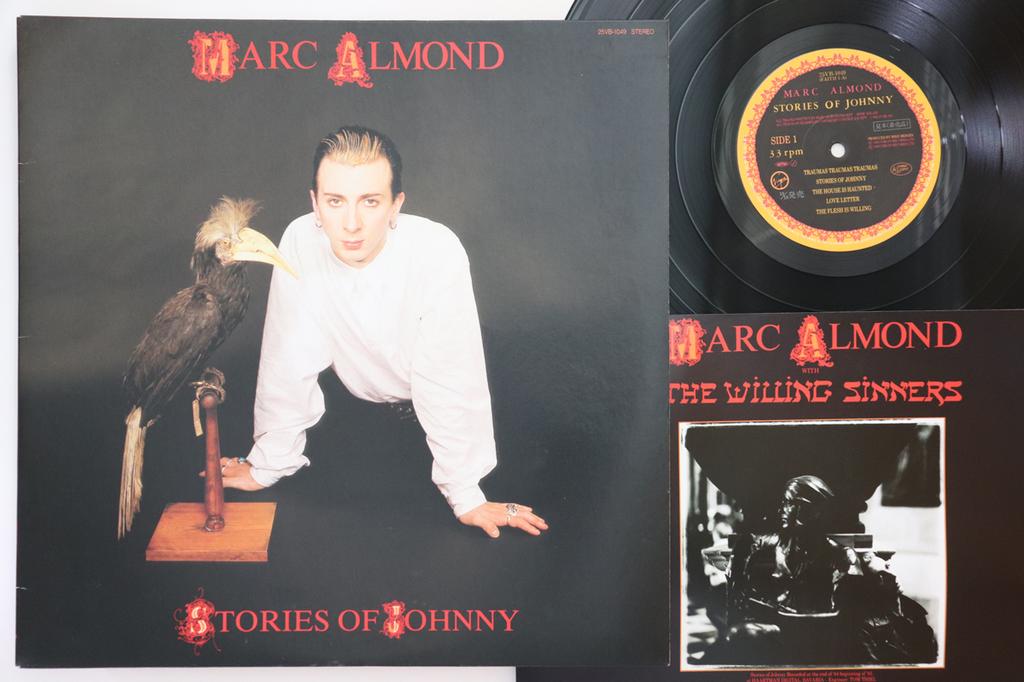 LP Record MARC ALMOND - Stories Of Johnny 25VB1049PROMO VIRGIN 1985 Japan Rock Used