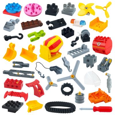Blocuri Mari de Construcție Accesorii Mecanice de Construcție Trafic Compatibile Cărămizi Mari Copii Copil Știință Jucărie Educațională Cadou
