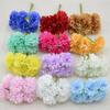 Fashion 6 Heads Artificial Carnation Bouquet Silk Small Bundle Hydrangea Bouquet Soft Realistic Flower Bouquet Gift Bouquet
