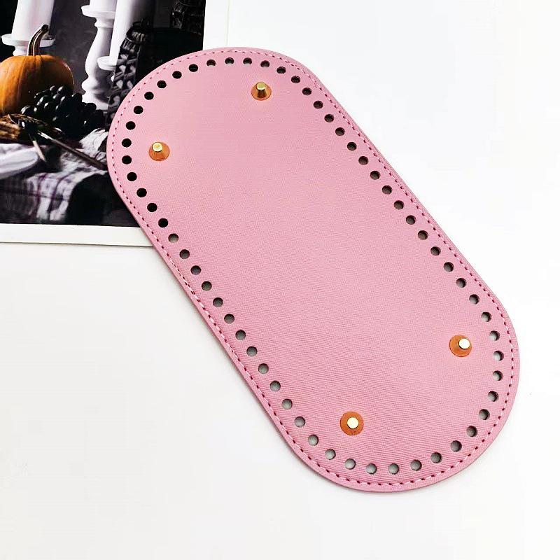 Ovaler Boden für DIY Häkel- und Strick-Bucket-Bag - Handgefertigtes Webzubehör