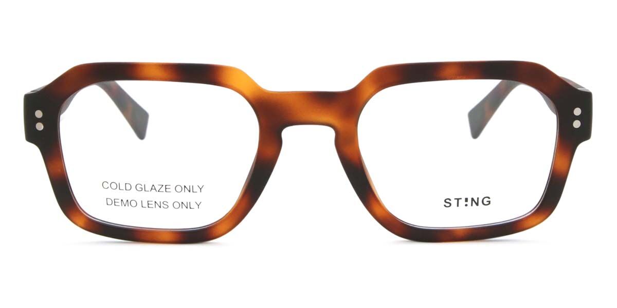 Sting Ust483 With Clip On 878p Unisex Eyeglasses 50-22-145