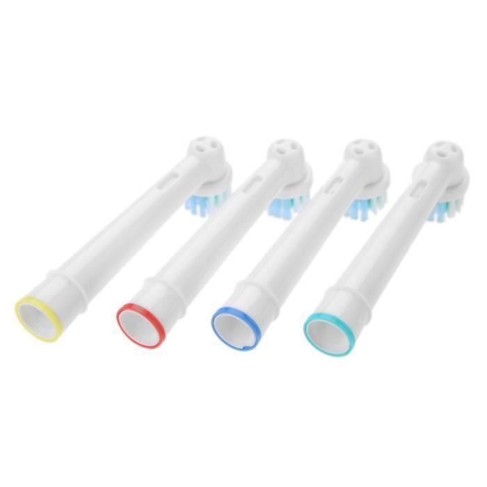 4X Brossettes rechange pour Braun Oral B