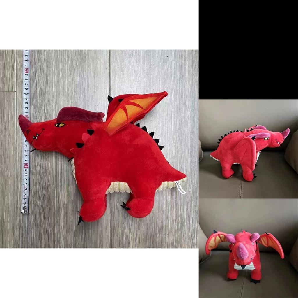 Red Dragon Plush Toy From Dungeons Dragons Perfect Gift For Fans!
