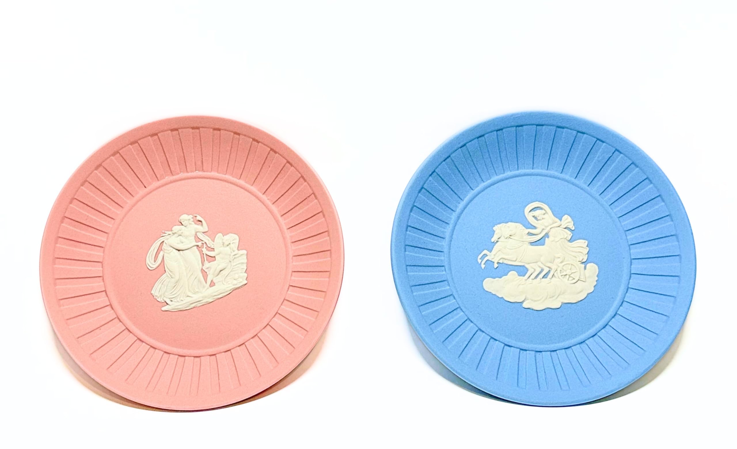 

British Ceramic Small Plate Set (Pair) / 12cm Diameter, 1.5cm Height [Parallel Import]