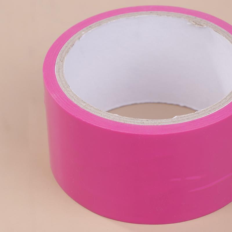 1 Rotolo Nastro BDSM Bondage Pvc Nastro Adesivo Invisibile Adsorbimento Elettrostatico Statico Nastro Adesivo Restrizioni Bondage Oggetti di Scena per Allenamento