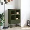 VidaXL High Buffet, Cabinet with Drawers and Compartments, Storage Furniture, Living Room Organizer, Olive Green 846606