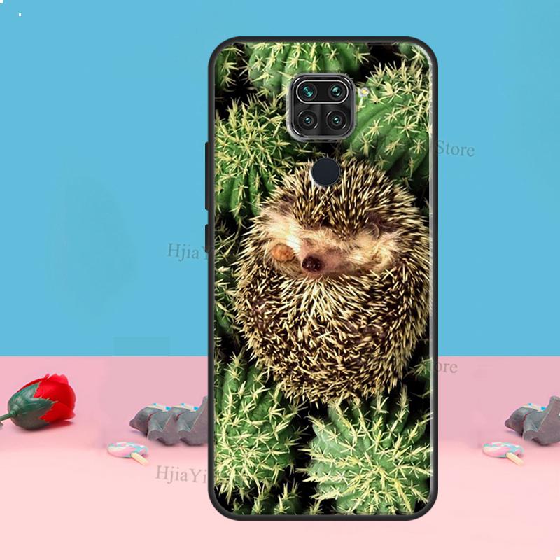 

Kawaii Hedgehog Heart Case For Redmi Note 8 9 10 11 12 Pro Plus 10S 11S 12S Cover For Redmi 9C 10A 10C 12C Coque Redmi Note 12S