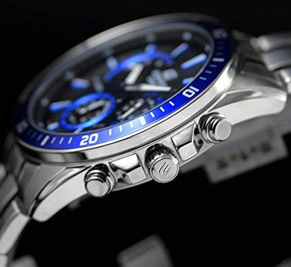 EDIFICE 100m Water Resistant Chronograph Watch EFR-552D-1A2 Men's [Used]