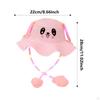 Kids Bunny Hat Lighted Bucket Cap Fashion Sun for Outdoor Sports Vocation