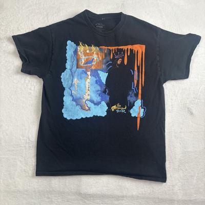 J.Cole The Off Season Tour Black Short Sleeve Graphic Shirt Men's Large Unisex T-Shirt