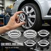 4 Peças Emblema de Carro Calotas Centrais de Roda Tampa de Calota de Aro Para Nismo DAYZ Livina Roox Sentra Altima Cube Micra Note