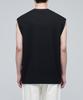 MUSINSA STANDARD Textured Crew Neck Knit Vest [Black]