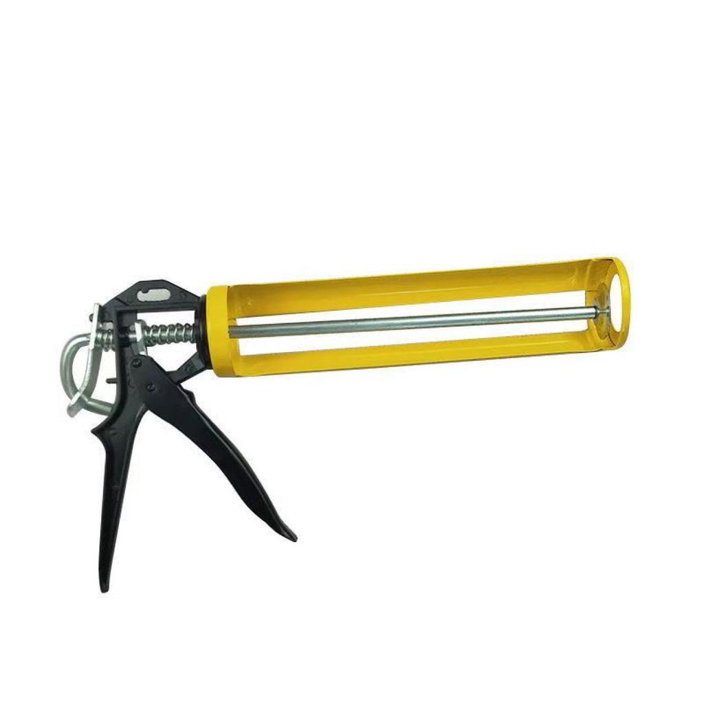 360° Rotatable Yellow Glass Sealant Manual Caulking Gun