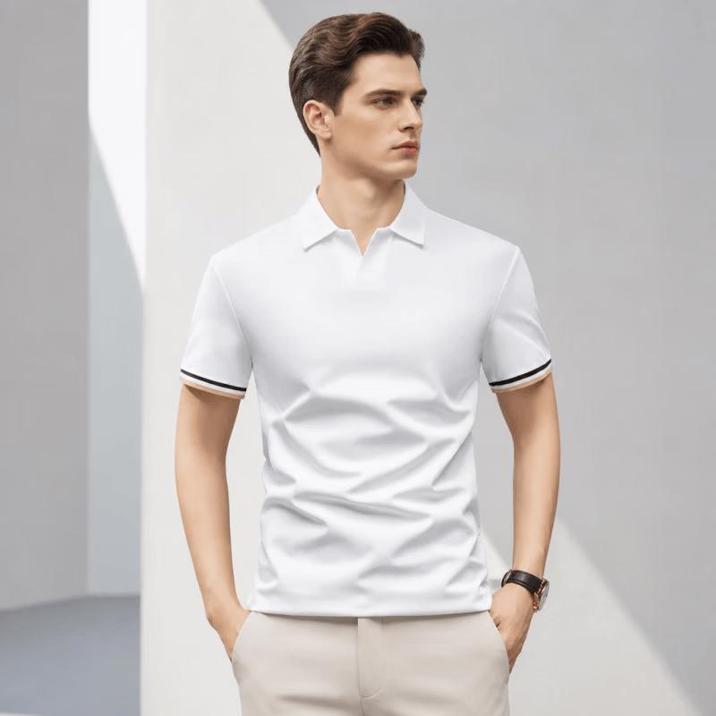 VEE KELLEN Men's Cooling Ice Silk Polo Shirt