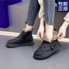 Waterproof, non-slip and warm short boots, snow boots for women, new piled and thickened cotton shoes in winter and winter