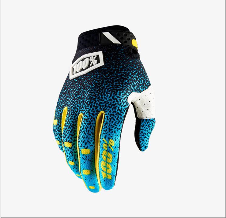 Full Finger Gloves for Cycling, Motorcycle, Off-Road & MTB Racing XL синий