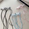 Korean Fairy Ribbon Bow Tassel Hair Clip - Ballet Style