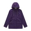 Women's Spring and Autumn Hooded Windbreaker Composite Plush Waterproof Jacket Long Sleeve Plush Jacket
