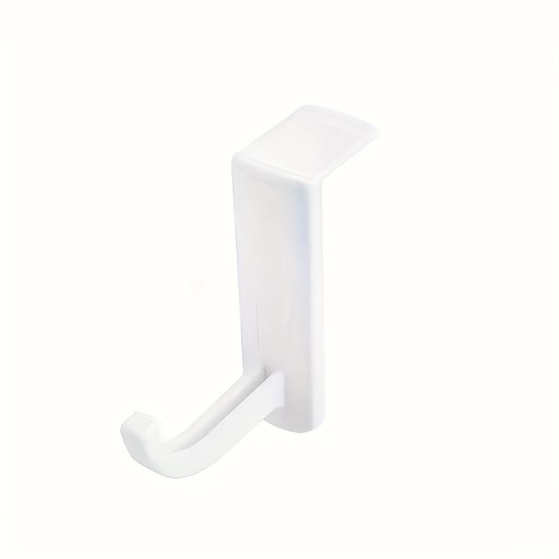 1pc Traditional Plastic Earphone Hook, Self-Adhesive, Wall Mount, Easy Install, for Home and Office Computer Storage, Utility Hooks