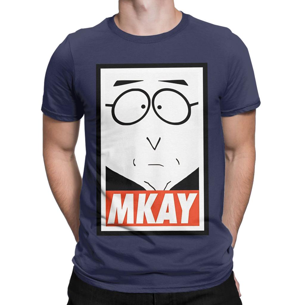 MKAY Novelty 100 Cotton TShirt Southpark Tops Tees For Unisex