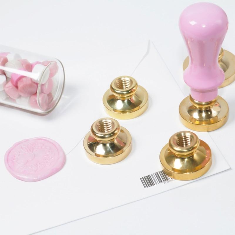 20-30mm Wax Seal Stamp Head Replacements Blank Sealing Wax Scrapbooking Stamps Head Brass Sealing Stamp Head Wax Stamp Head Only