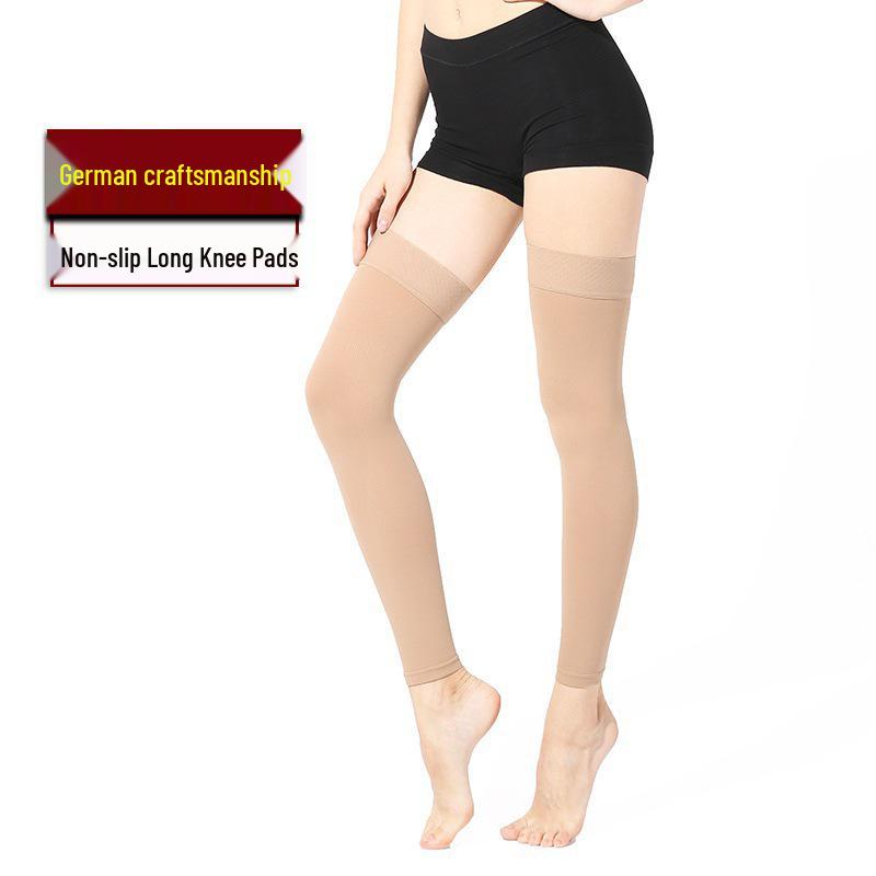 Non-Slip Over-the-Knee Compression Sports Stockings with Silicone Grip
