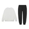 Li-Ning Letter Fleece Warm Comfortable Versatile Round Neck Pullover Sweatshirt Casual Sports Suit Unisex sweatshirt AWDVP37-1+YKLV207-1
