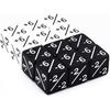 HDDais Dice Counter D6 Dice White +1/+1 and Black-1/-1 Magic: The Gathering and Other Games CCG M...