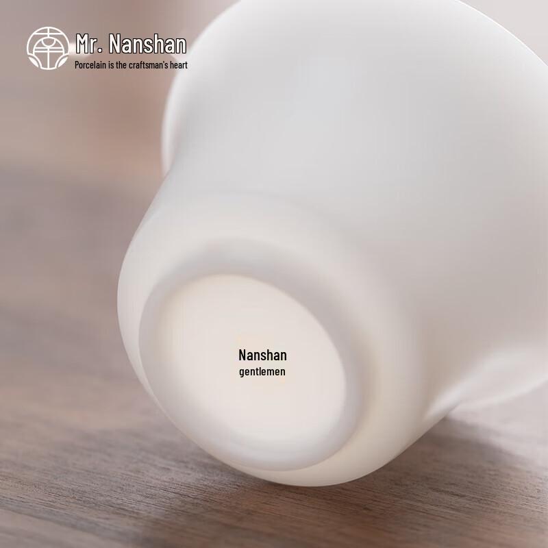 Mr. Nanshan Large Ice Jade Porcelain Gaiwan