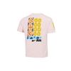 Nike Cartoon Smile Basketball Print Breathable Sports Short Sleeve T-Shirt Men Tops Light-Pink DQ1013-610