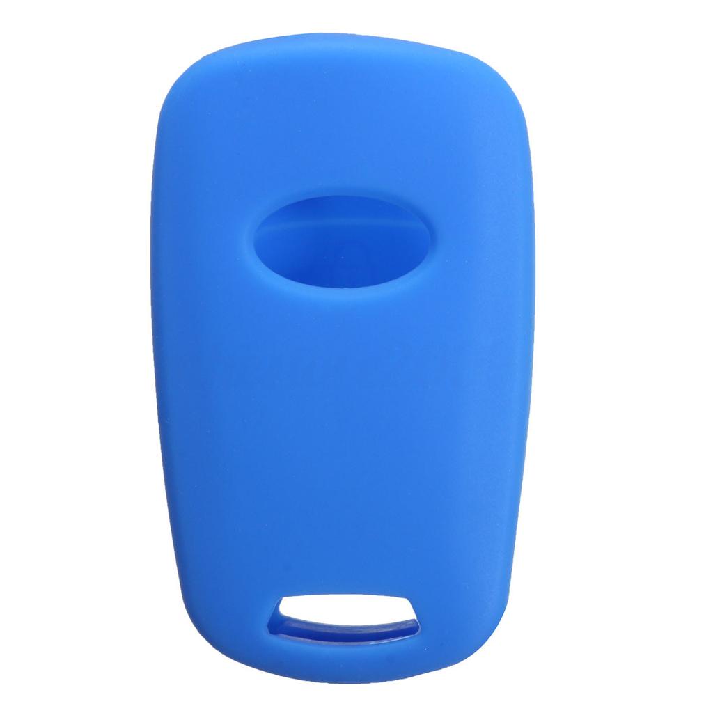Silikonový 3B dálkový kryt Flip Key Fob Case pro Kia Sportage Soul Optima Sea Blue