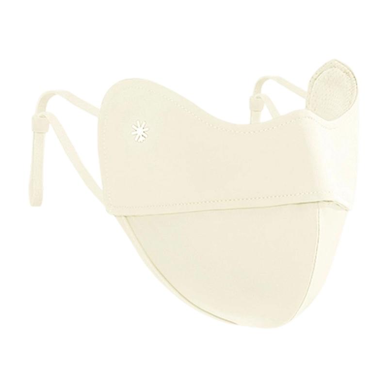 Sun Protective Breathable Meshes Face Cover Breathable Sunscreens Neck Cover for Cycling Camping Travel